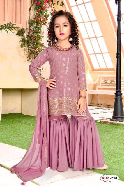 Trending Sequins Georgette Kids wear manufacturers in Kolkata